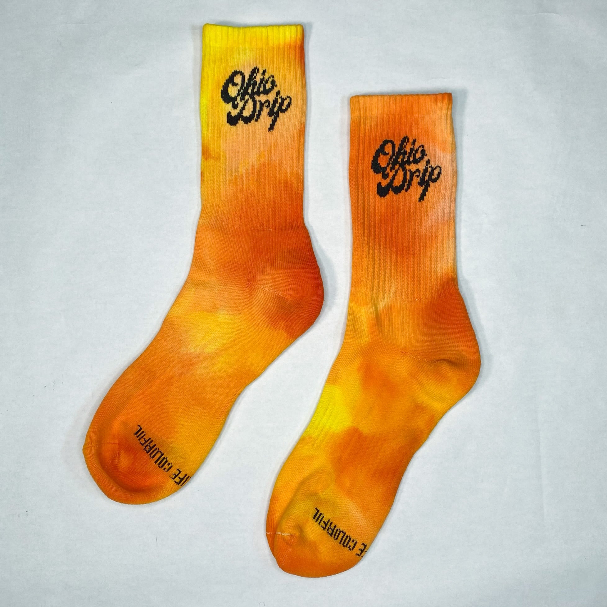 Cleveland Skyline Socks - Brown/Orange