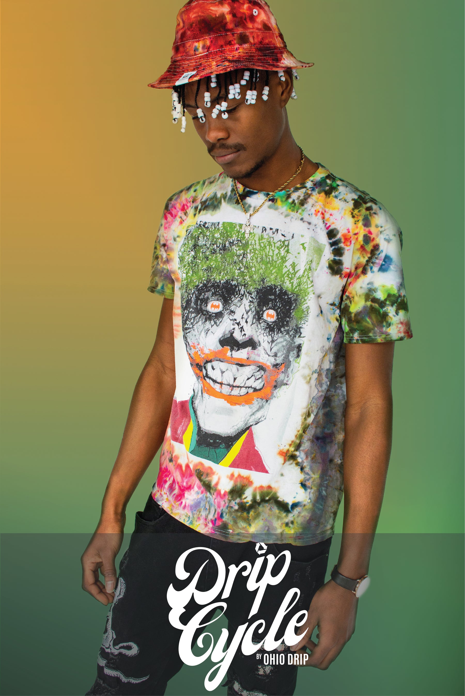 Ohio Drip - One of a Kind - Ice Dyed Shirts and Apparel