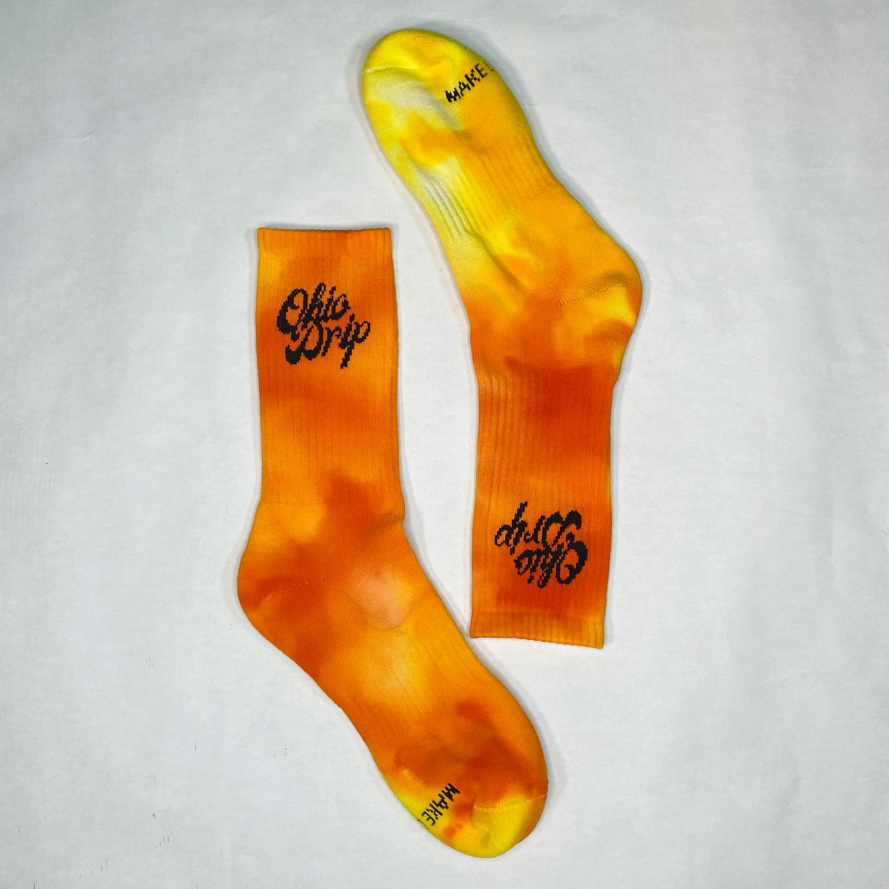 Cleveland Skyline Socks - Brown/Orange